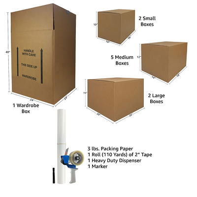 Pen+Gear Recycled Shipping Boxes 15L x 12W x 10H