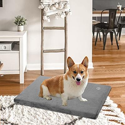 EMPSIGN Orthopedic Dog Bed Mat Dog Crate Pad Reversible Warm and