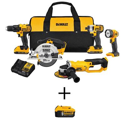 DEWALT 20V MAX Lithium-Ion Cordless Circular Saw and 18V to 20V MAX  Lithium-ion Battery Adapter Kit (2 Pack) DCS391BW2203c - The Home Depot