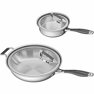 Tasty Ceramic Titanium-Reinforced Non-Stick Centerpiece Pan with