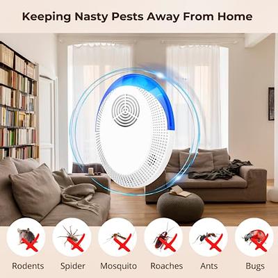Rodent Repellent Indoor Ultrasonic Pest Repeller Mice Repellent Plug-ins  Rat Deterrent for House, Attic, Garage, Basement, RV, Barn