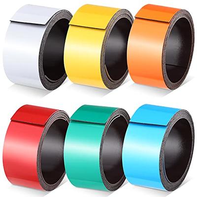 Magnetic Tape Roll Colored Thin Strips - Dry Erase Magnet