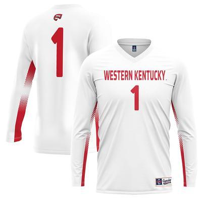 Men's ProSphere #1 White Ohio State Buckeyes Baseball Jersey