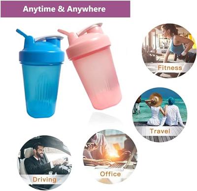 Protein Shaker Bottle Classic Blender Mixer Cup with Loop Top