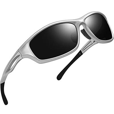 Y2K Wrap Around Sunglasses Sports Futuristic Oval Glasses for Women Men  2023 Trendy Fashion Shades Silver