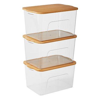 Rubbermaid Brilliance BPA Free Food Storage Containers with Lids, Airtight,  for Kitchen and Pantry Organization, New Set of 10 w/ Scoops