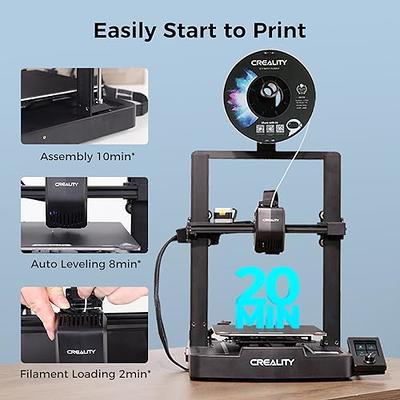 Creality Ender 3 V3 KE 3D Printer, 500mm/s Printing Speed 3D Printers with  CR Touch Auto Leveling Sprite Direct Extruder Supports 300℃, Dual Fans and