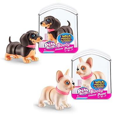 Pets Alive Booty Shakin' Pups (Frenchie & Dachshund) by ZURU 2 Pack  Interactive Mini Dog Toys That Walk, Waggle, and Booty Shake, Electronic  Puppy Toy for Kids and Girls - Yahoo Shopping