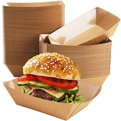 60 PCS 40 OZ Kraft Brown Food Boxes, Disposable Kraft Paper to Go Box  Containers 744759874054