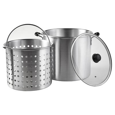 Cooks Standard Canning Juice Steamer Extractor Fruit Vegetables for Making  Jelly, Sauces, 11-Quart Stainless Steel Multipot with Glass Lid, Clamp, and