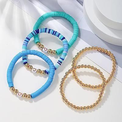 Jewelry  Surfer Heishi Clay Bead Bracelets For Women Bohemian