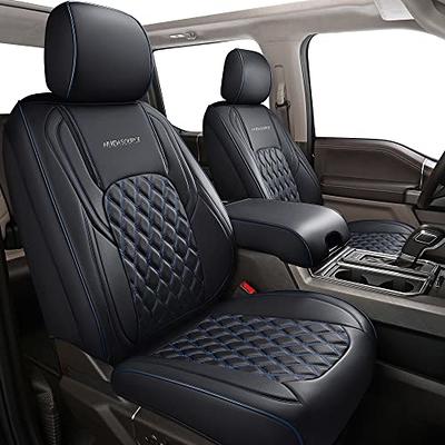 Huidasource Silverado Seat Covers, Waterproof Leather Car Seat Cover,  Custom Seat Cushion Protector Fit for 2003-2013 and 2019-2022 Chevy  Silverado Sierra 1500 2500HD 3500HD(Full Set/Black&Blue) - Yahoo Shopping