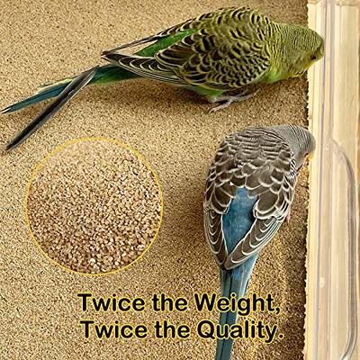 10 Sheets cage liner bird cage tray liners Gravel Paper for Bird