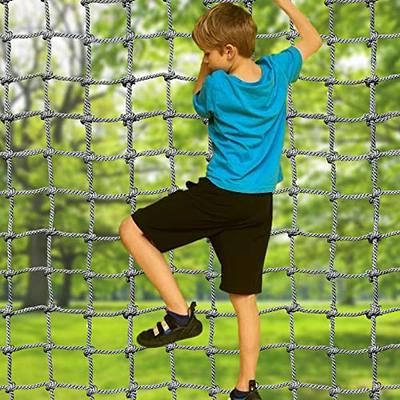 Safety Net for Stairs, Hemp Rope Netting Balcony Protective Net Tree House  Kids Rope Ladder Swing Fence Heavy Duty Cargo Net Playground Railing (Size