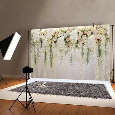 Romantic Flower Wall Wedding Photography Backdrops Birthday Bridal Shower  Floral Party Backdrop Decoration Photo Studio Background Banner - Yahoo  Shopping