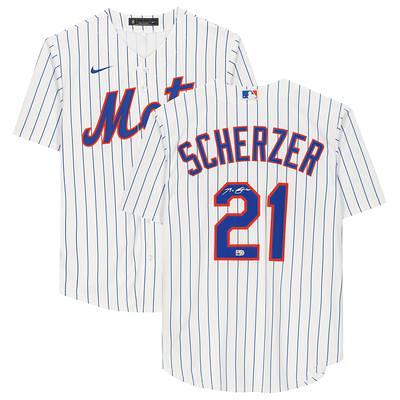 Men's Nike Max Scherzer White New York Mets Home Replica Player Jersey