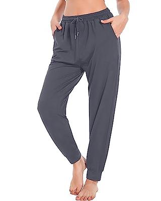 ASIMOON Womens Sweatpants Stretch Lightweight Joggers with Pockets