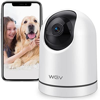  wansview Baby Monitor Camera, 2K Wireless Security Camera for  Home, WiFi Pet Camera for Dog and Cat, 2 Way Audio, Night Vision, Works  with Alexa Q6-W : Electronics