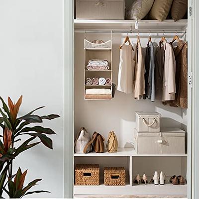  StorageWorks Hanging Closet Organizer, 3-Shelf Hanging