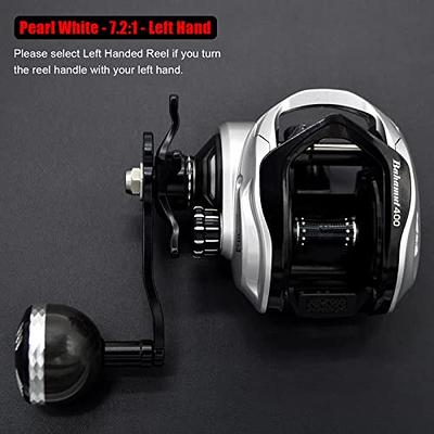 CAMEKOON Bahamut 400 Baitcaster Reels, Large Capacity for Jigging