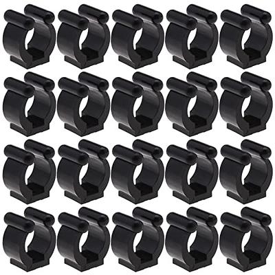 12 Pcs Fishing Rod Clamp Mount Clip Pool Cue Portable Holders Storage Rack