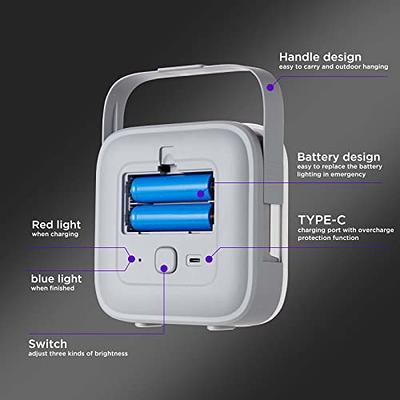 LED Camping Lantern Emergency Light Solar AC Rechargeable, 4-Pack, Civikyle Portable  Flashlight Outdoor Lamp Camping Accessories Gear Supplies Hurricane Storm  Home Power Outage Kit - Yahoo Shopping