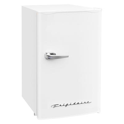 Jeremy Cass 17.91 in. 1.7 Cu.Ft. Mini Refrigerator in Black with Compact Freezer, Removable Glass Shelf, Reversible Door