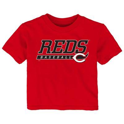 Youth Tiny Turnip White Cincinnati Reds Baseball Tie T-Shirt - Yahoo  Shopping