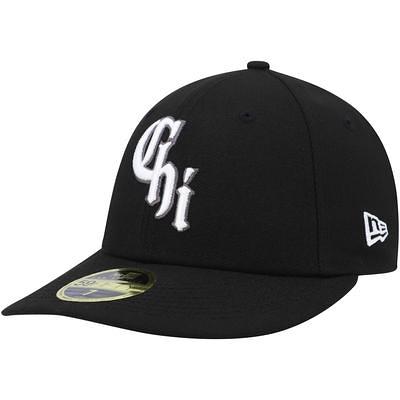 Men's New Era Black Chicago White Sox 2021 City Connect 39THIRTY Flex Hat