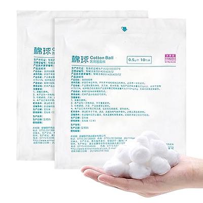  Cliganic Super Jumbo Cotton Balls (200 Count) -  Hypoallergenic, Absorbent, Large Size, 100% Pure : Beauty & Personal Care