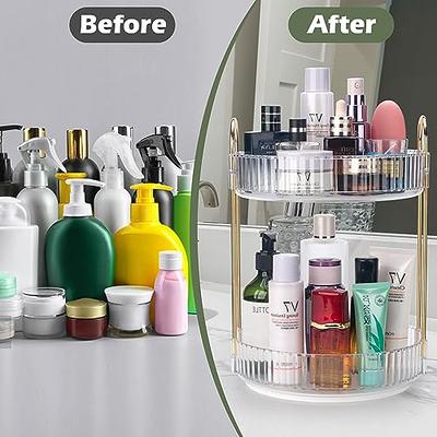Bathroom Organizer Shelf Acrylic Makeup Storage Rack Large