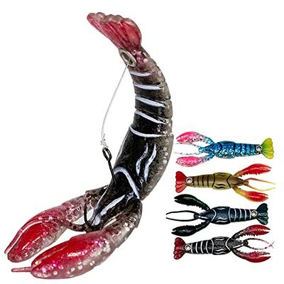 U.S.A. Bass Tackle - Bomb Craw - Bass-Tech Plastic - Pre-Rigged Crawfish Jig