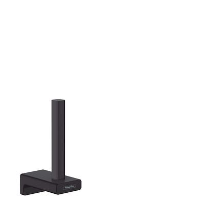 Acehoom 29 in. H Freestanding Toilet Paper Holder in Matte Black