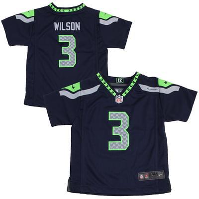 Men's Seattle Seahawks Russell Wilson Nike College Navy Vapor Elite Player  Jersey