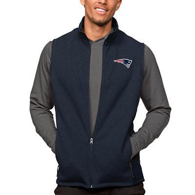 Men's Starter Navy New England Patriots Extreme Full-Zip Hoodie Jacket