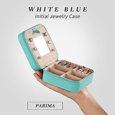 Parima Travel Jewelry Case, Jewelry Organizer Box Small Jewelry Travel Case  Jewelry Boxes for Women Travel Mini Jewelry Case Travel Jewelry Case Small  Jewelry Case Initial S - Yahoo Shopping