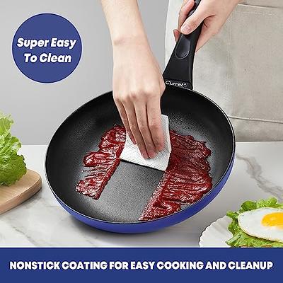 SENSARTE Nonstick Ceramic Frying Pan Skillet, 8-Inch Omelet Pan, Healthy  Non Toxic Chef Pan, Induction Compatible Egg Pan with Heat Resistant  Handle