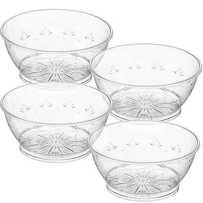  Potchen 300 Pack Paper Bowls Quality White Disposable Bowls  Small Sugar Cane Fibers Party Bowls for Ice Cream Fruits Salad Soup Hot or  Cold Use Catering Picnics Camping and Restaurant Supplies (