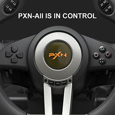 Xbox Steering Wheel - PXN V3II 180° Gaming Racing Wheel Driving Wheel, with  Linear Pedals and Racing Paddles for Xbox Series X