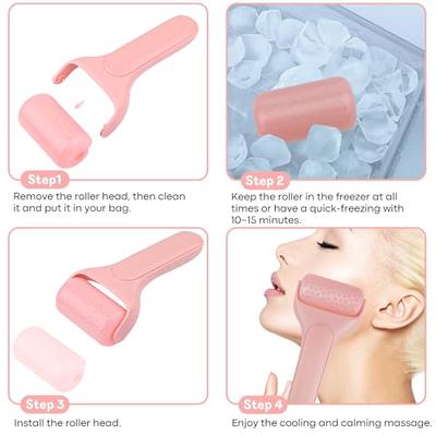 LATME Ice Roller for Face Eyes,Womens Gifts,Face Roller Massager Puffiness  Migraine Pain Relief and Minor Injury