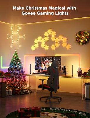 Govee RGBIC Gaming Light Bars H6047 with Smart Controller, Wi-Fi Smart LED Gaming  Lights with Music Modes and 60+ Scene Modes Built, Works with Alexa &  Google Assistant, Christmas Lights Decor 