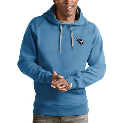 Men's Antigua White Philadelphia Eagles Victory Pullover Hoodie Size: Small