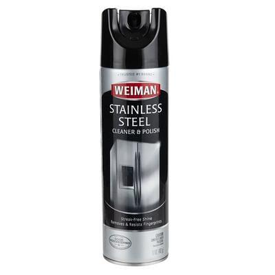 17 oz. Weiman 49 Aerosol Stainless Steel Cleaner & Polish - Yahoo Shopping