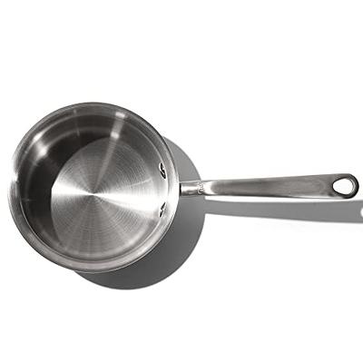 Made In Cookware - 6 Pc Stainless Steel Cookware Se - 5 ply Clad - Includes  Frying Pans, Saucepan, and Stock Pot - Professional Grade - Made in Italy -  Induction Compatible 