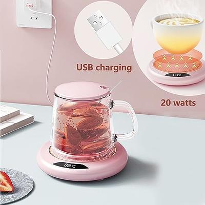 Coffee Warmer for Desk with 3-Temp Settings, Beverage Mug Warmer