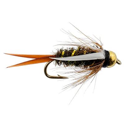 The Fly Fishing Place San Juan Worm Power Bead 1/2 Dozen Gold Bead