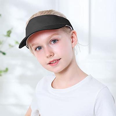 Durio Kids Sun Visor Hat Girls Hat Adjustable Kids Baseball Hat Sports  Baseball Cap Athletic Kids Beach Hat Tennis Golf Sun Hats for Kids B  Black&Pink 6-12 Years - Yahoo Shopping