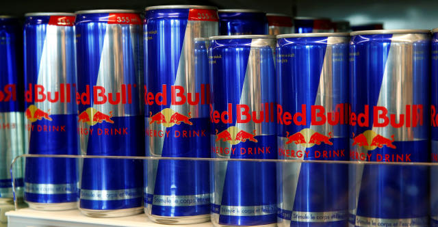 A row of Red Bull's, the leading energy currently on the market. (Arnd Wiegmann / Reuters)