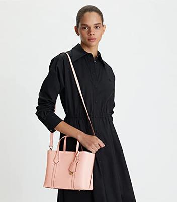 Tory Burch Perry Small Triple-Compartment Tote Bag Black