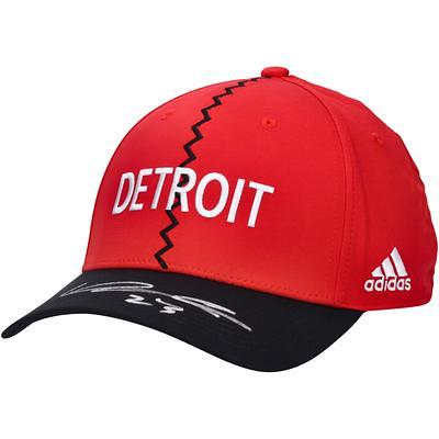 Men's adidas Red Detroit Red Wings Reverse Retro 2.0 Flex Fitted Hat